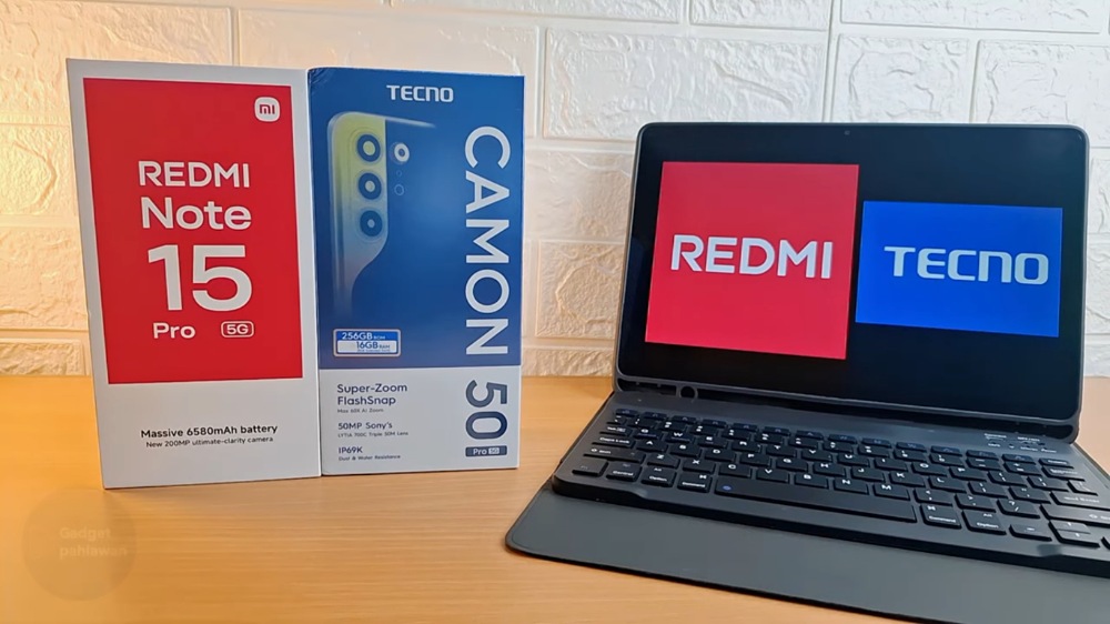 Redmi Note 15 Pro 5G vs Tecno Camon 50 Pro 5G, Duel Sengit HP Rp5 Jutaan yang Bikin Bingung Pilih