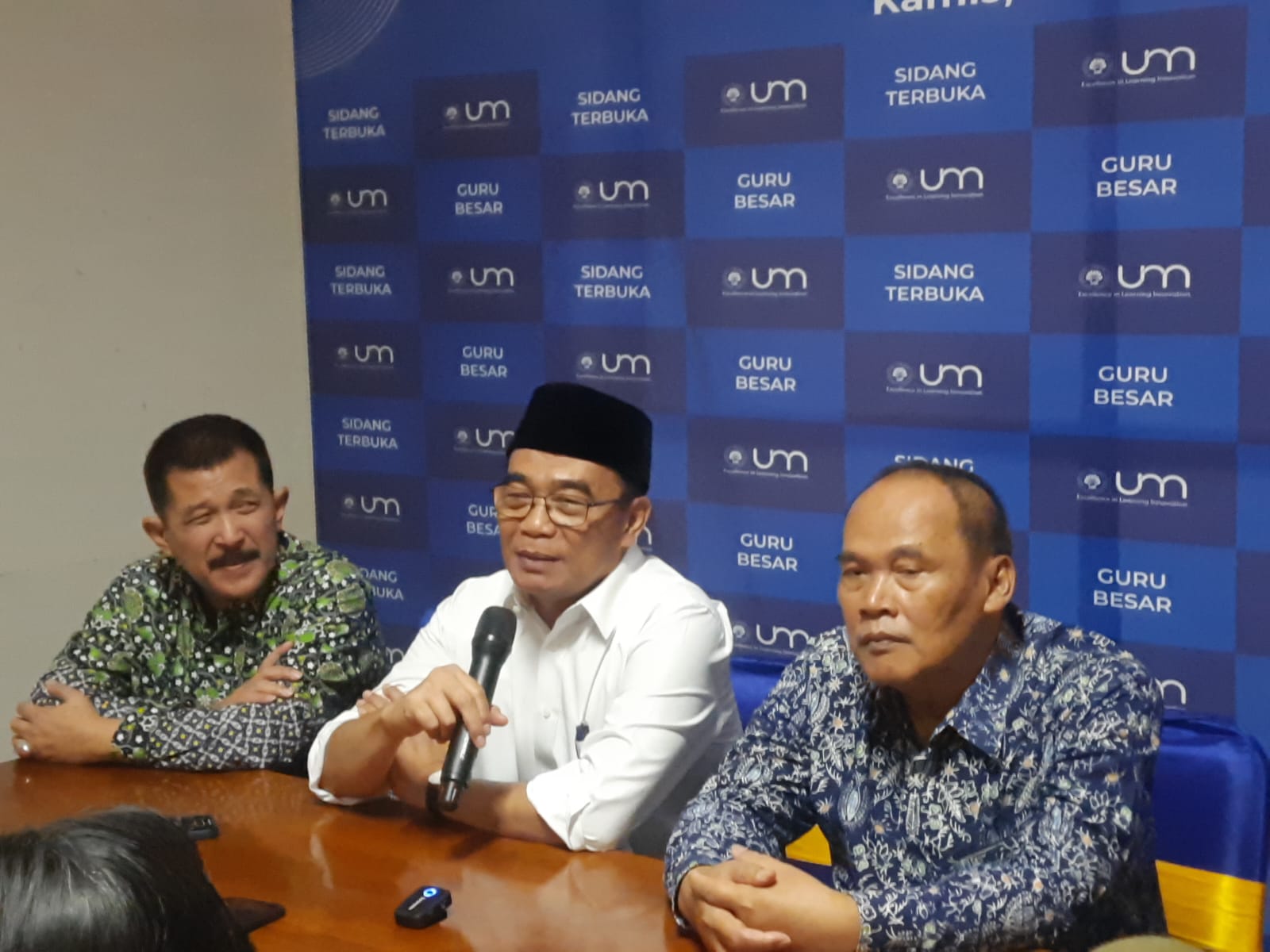 Muhadjir Effendy Akan Dikukuhkan sebagai Guru Besar UM