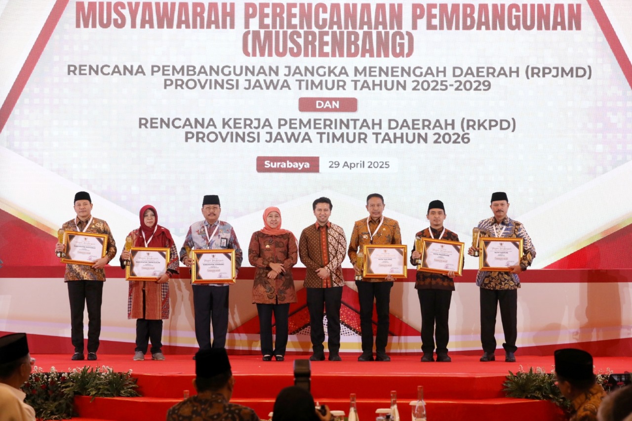 Kota Malang Raih Predikat Kota Terbaik Jawa Timur dalam Pembangunan Daerah