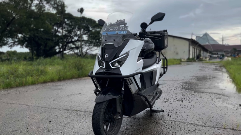 Modifikasi Polytron Fox 350 Tanpa Hilangkan Garansi, Pakai Crash Bar hingga Bracket Side Bag