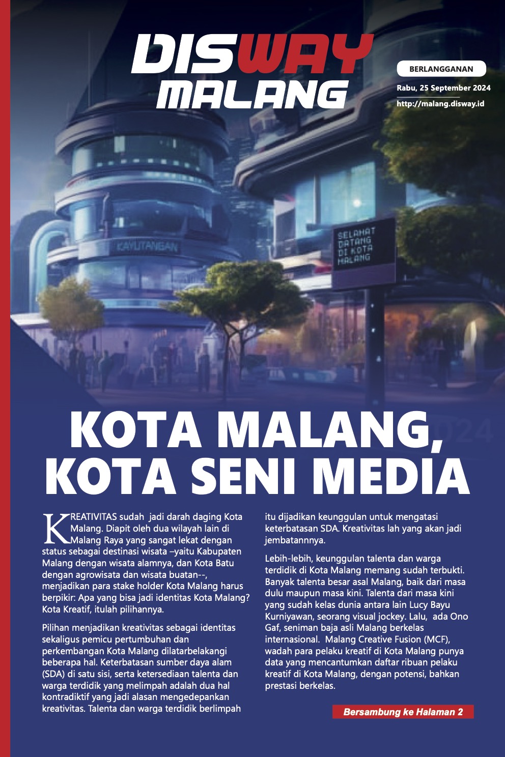 Kota Malang, Kota Seni Media