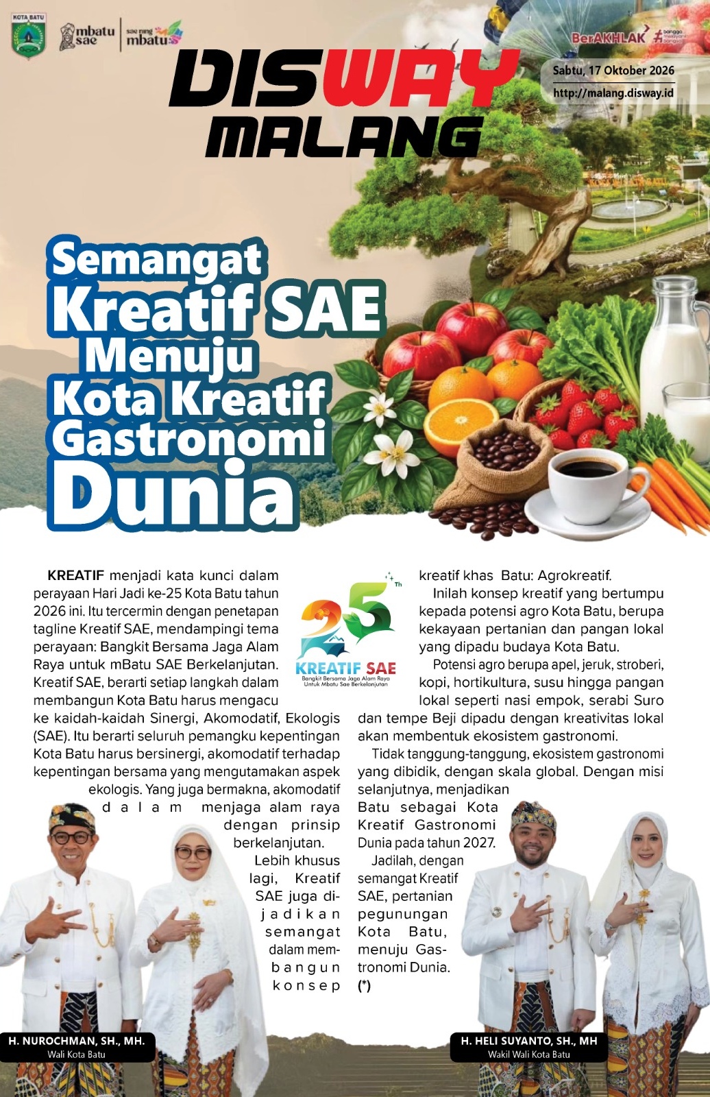 25 Tahun Kota Batu