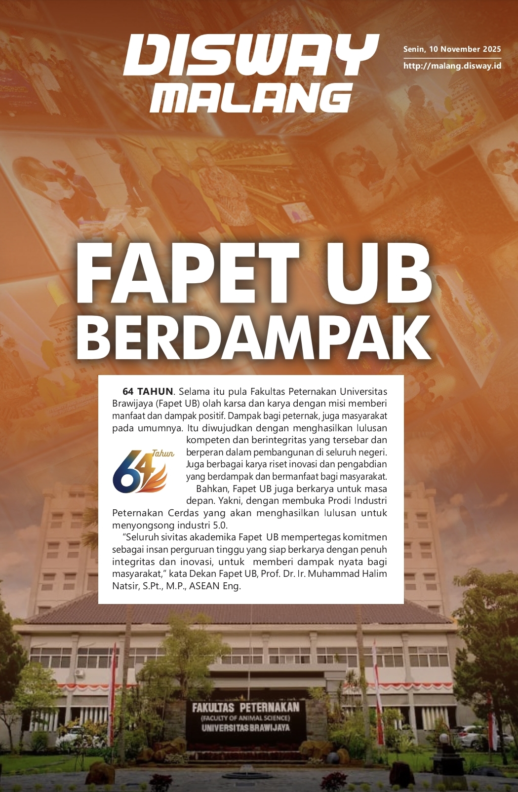 Fapet UB Berdampak