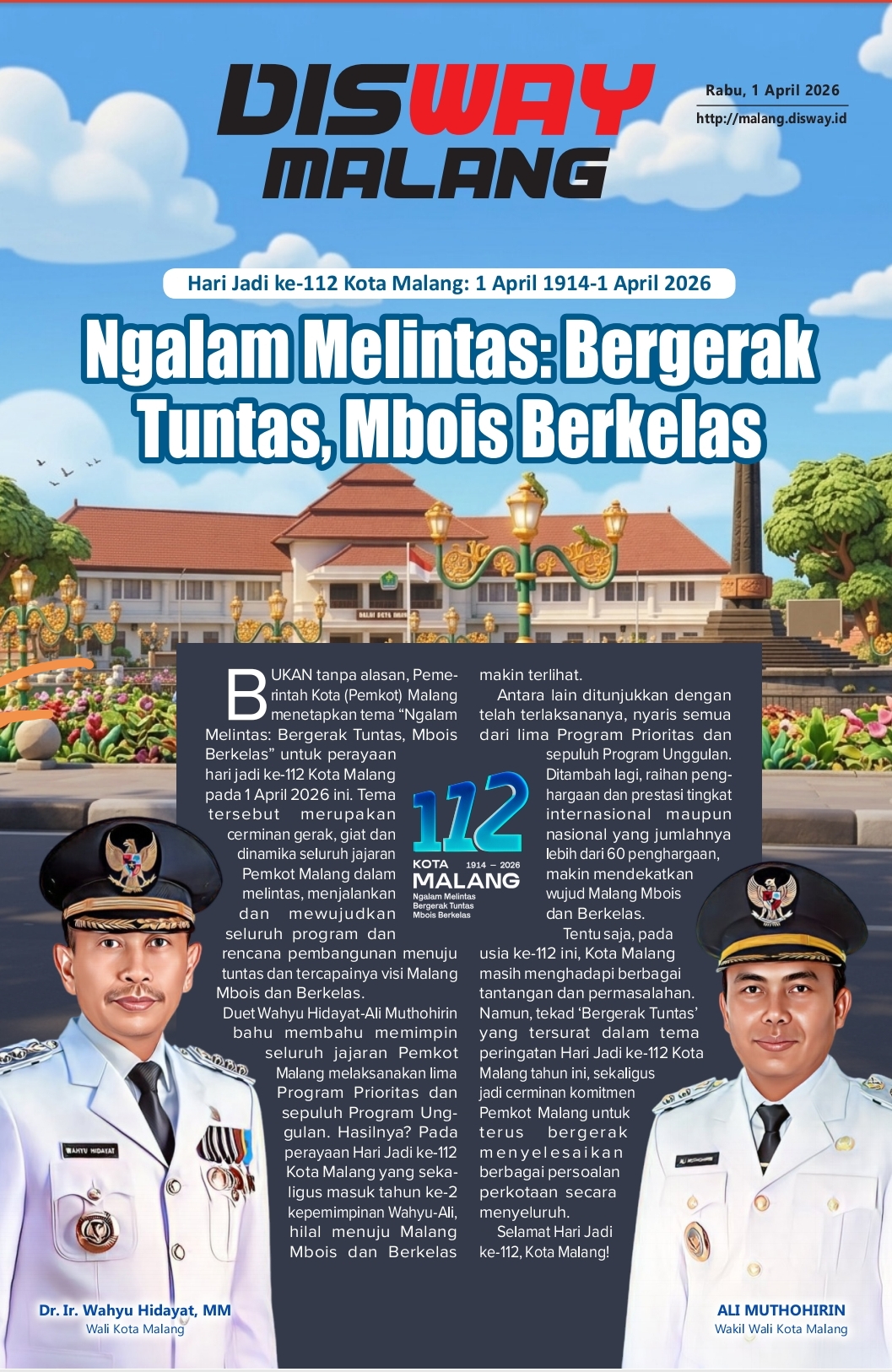 112 Tahun Kota Malang
