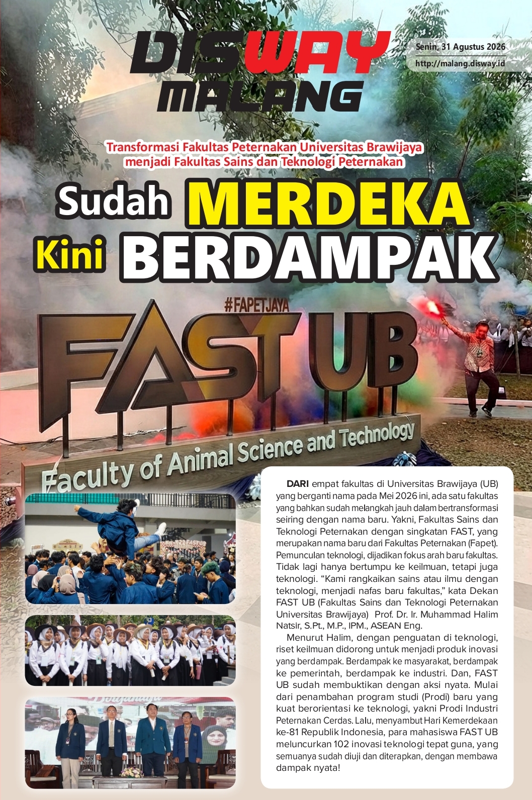 FAST UB Berdampak 2026