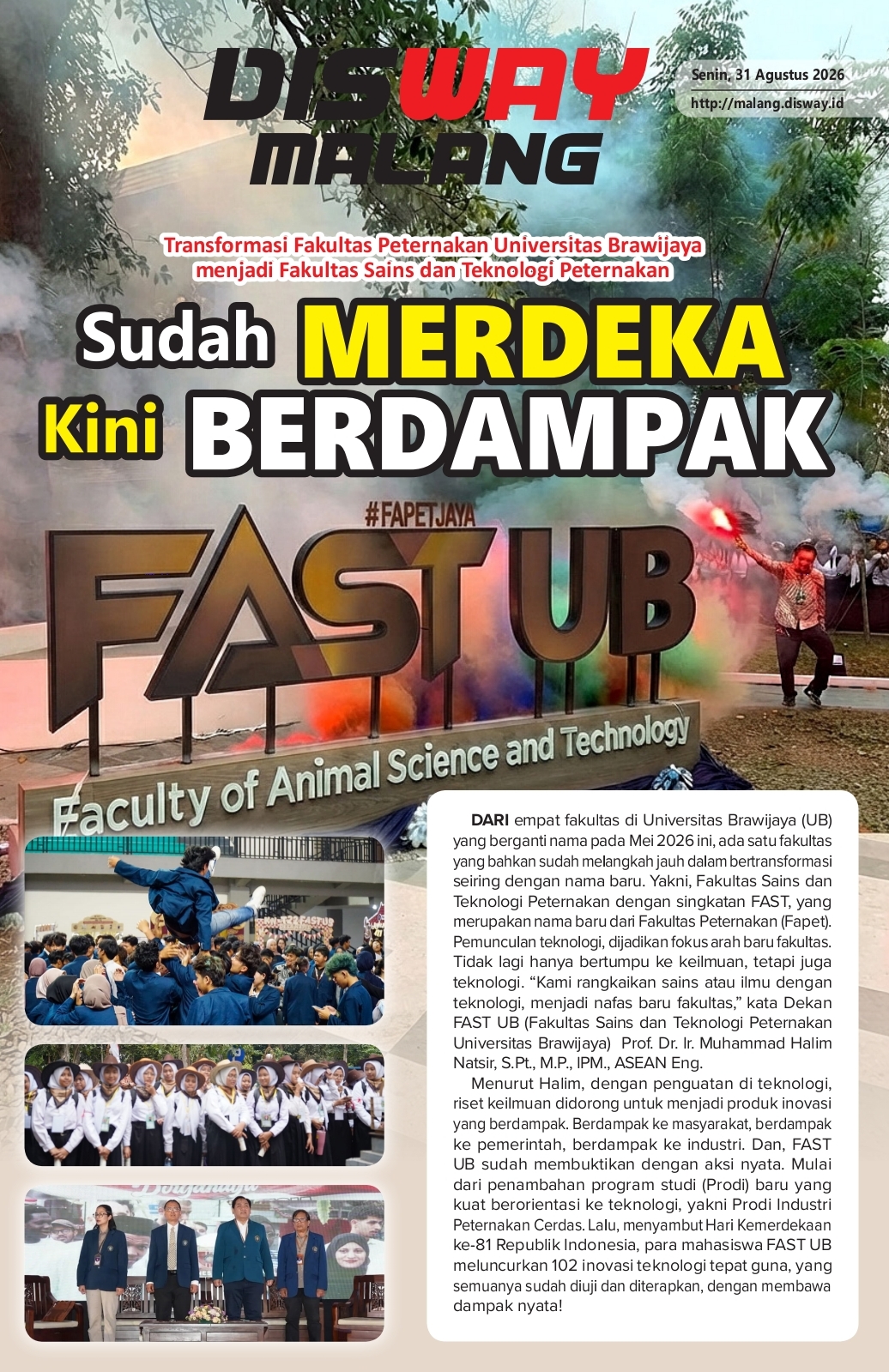 FAST UB Berdampak 2026