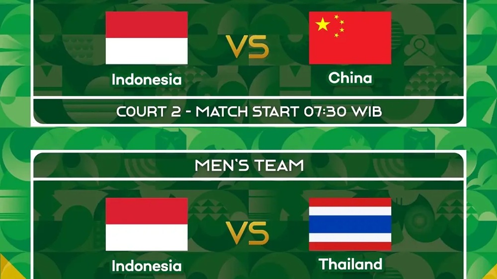 Jadwal Semifinal Badminton Asian Games 2026: Indonesia Hadapi China dan Thailand