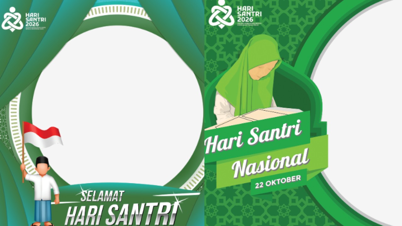 35 Twibbon Hari Santri 2026 Gratis, Lengkap Cara Pasang Foto dan 10 Ucapan