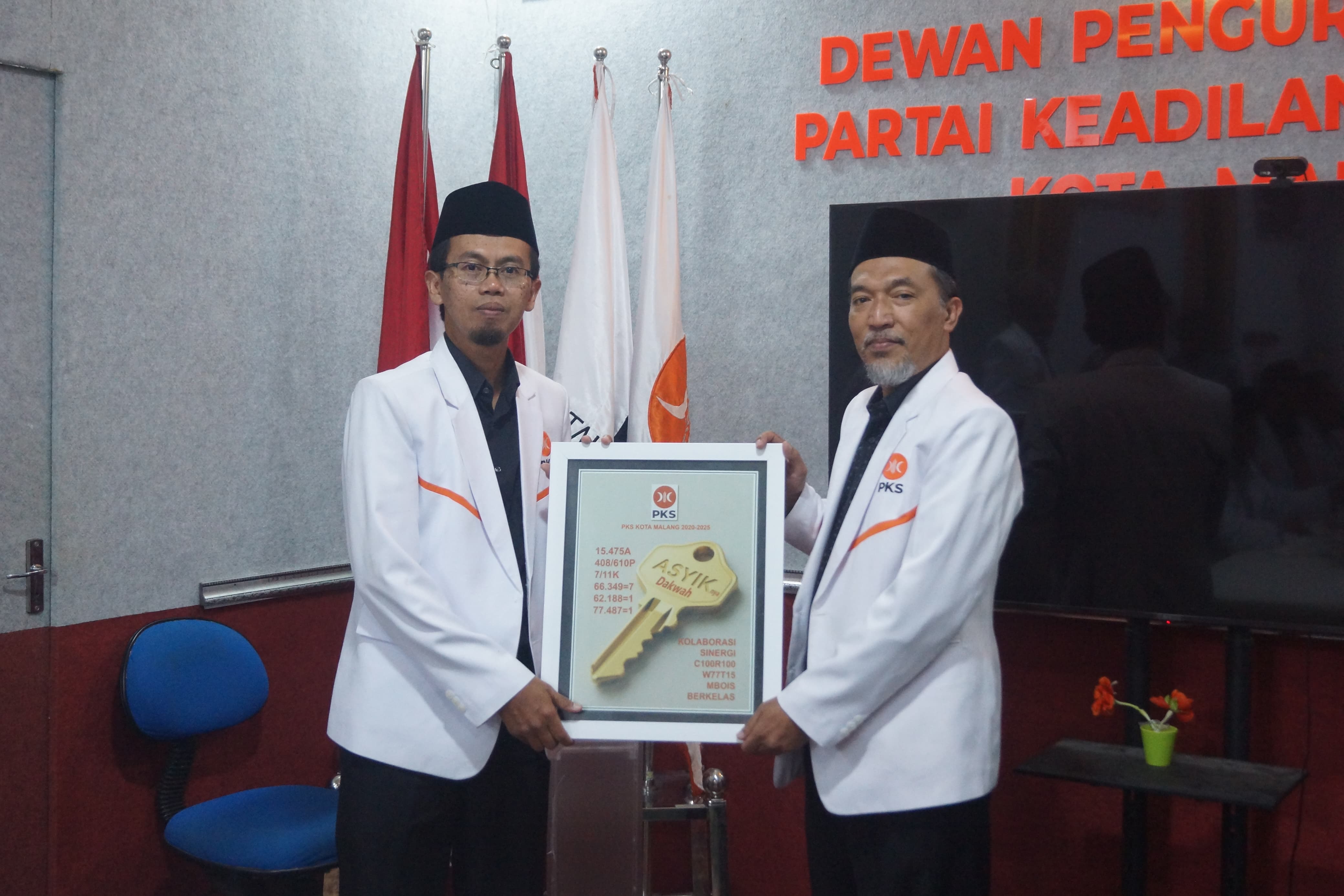 Gantikan Ernanto Joko Purnomo, Syaiful Ali Fatah Ketua DPD PKS Kota Malang 