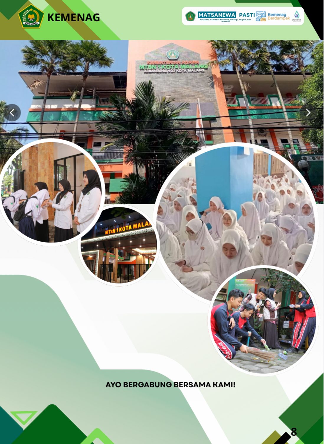 MTsN 1 Kota Malang Buka PMBM 2026/2027, Jadwal Pendaftaran 1–9 Februari