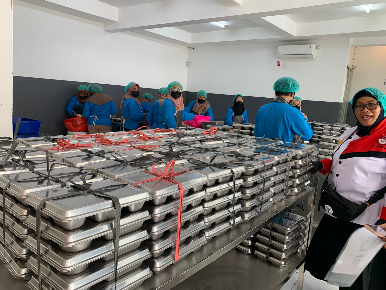 Dapur SPPG Morse di Kiduldalem, Kota Malang Diresmikan, Langsung Distribusikan 3.200 Porsi MBG