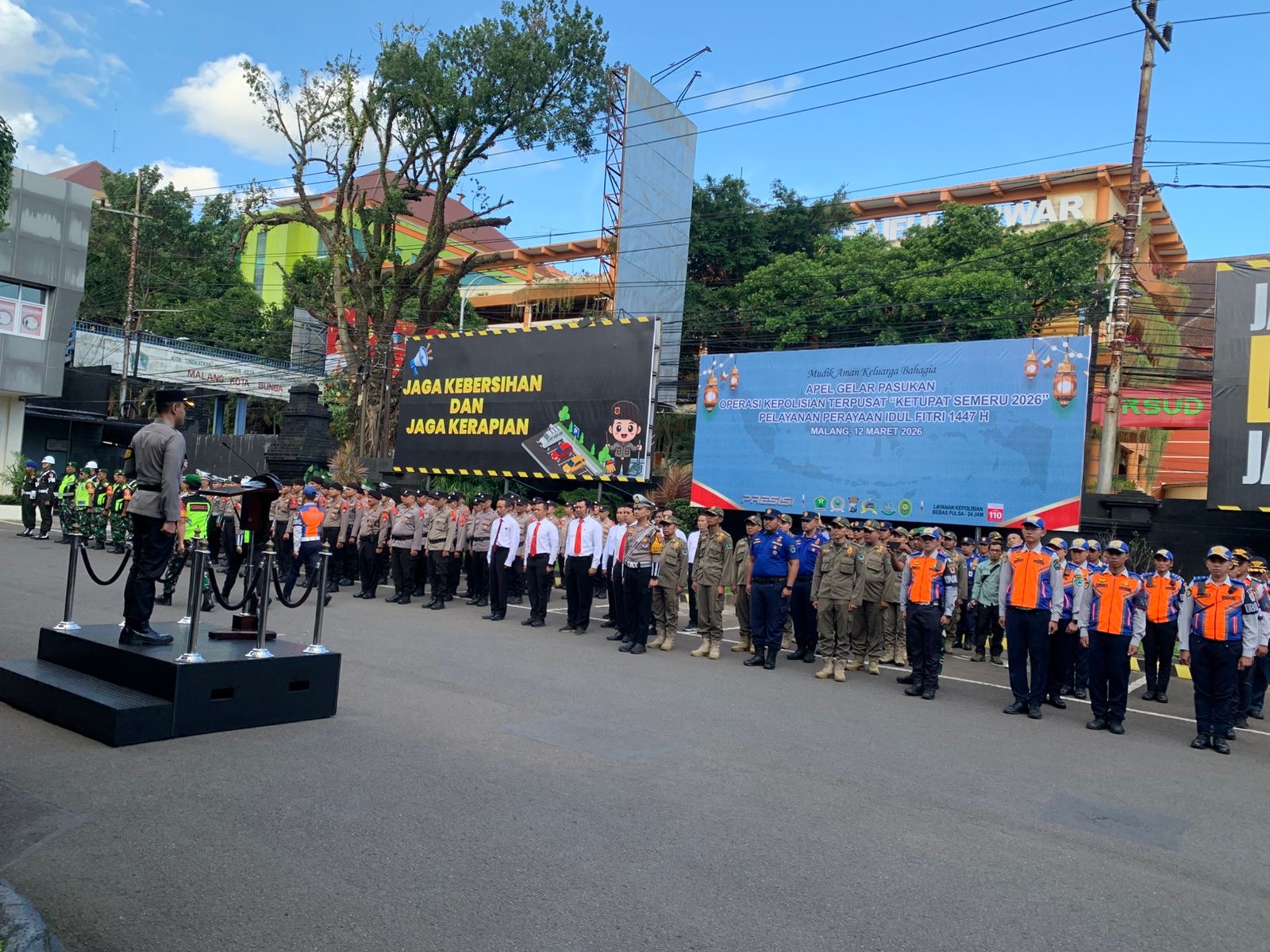 Pemkot dan Polresta Perkuat Pengamanan Libur Nyepi–Idul Fitri, Antisipasi Lonjakan Wisatawan di Kota Malang