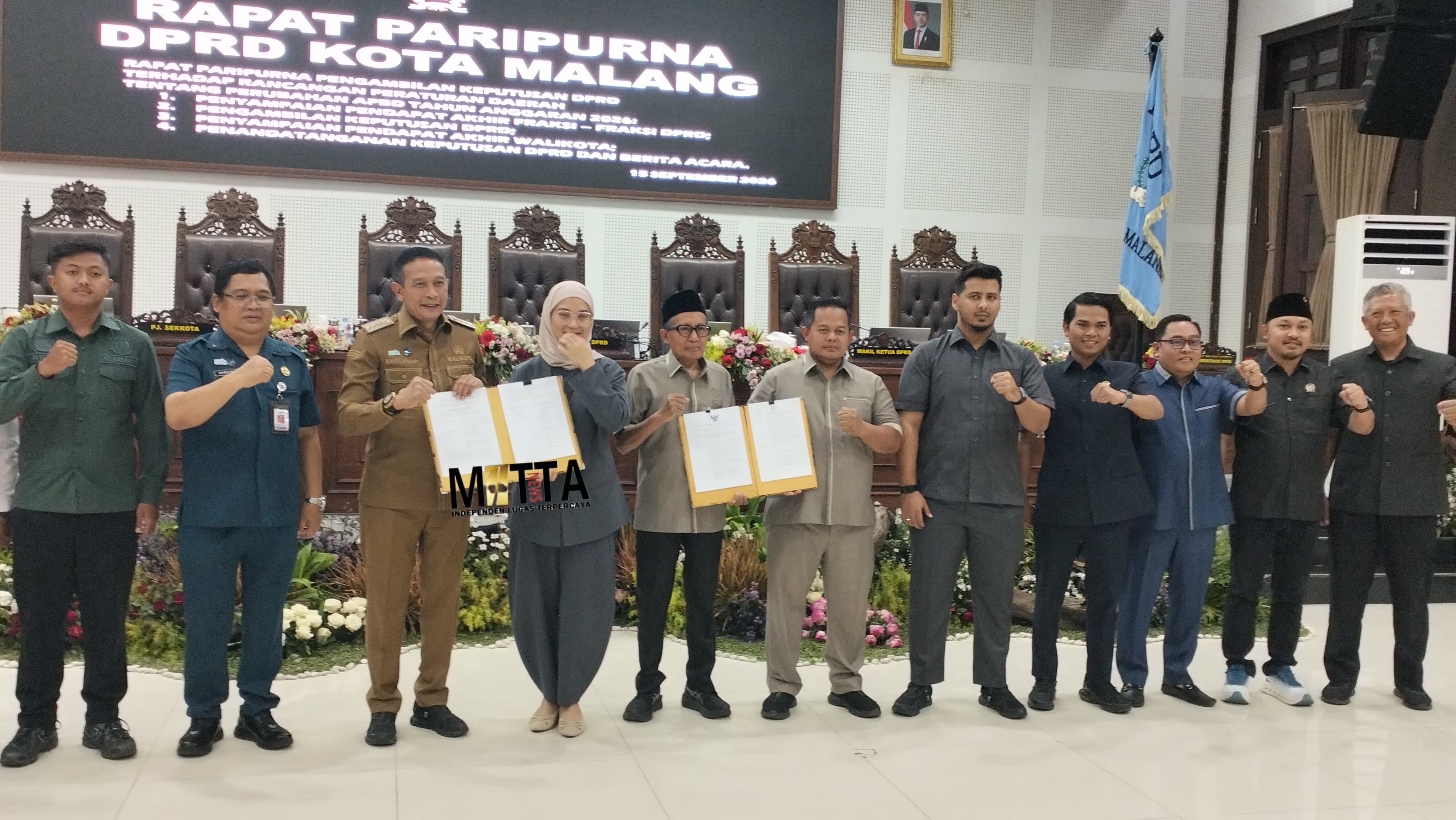Perubahan APBD 2026 Disetujui, DPRD Kota Malang Soroti PAD hingga Pasar Gadang