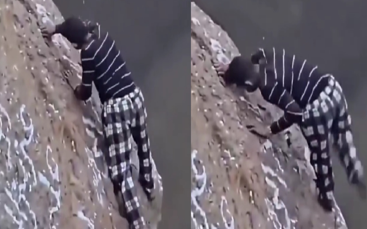Manusia Laba-Laba Yaman Tewas Terjatuh di Kawah Gunung Berapi Haradhat Damt