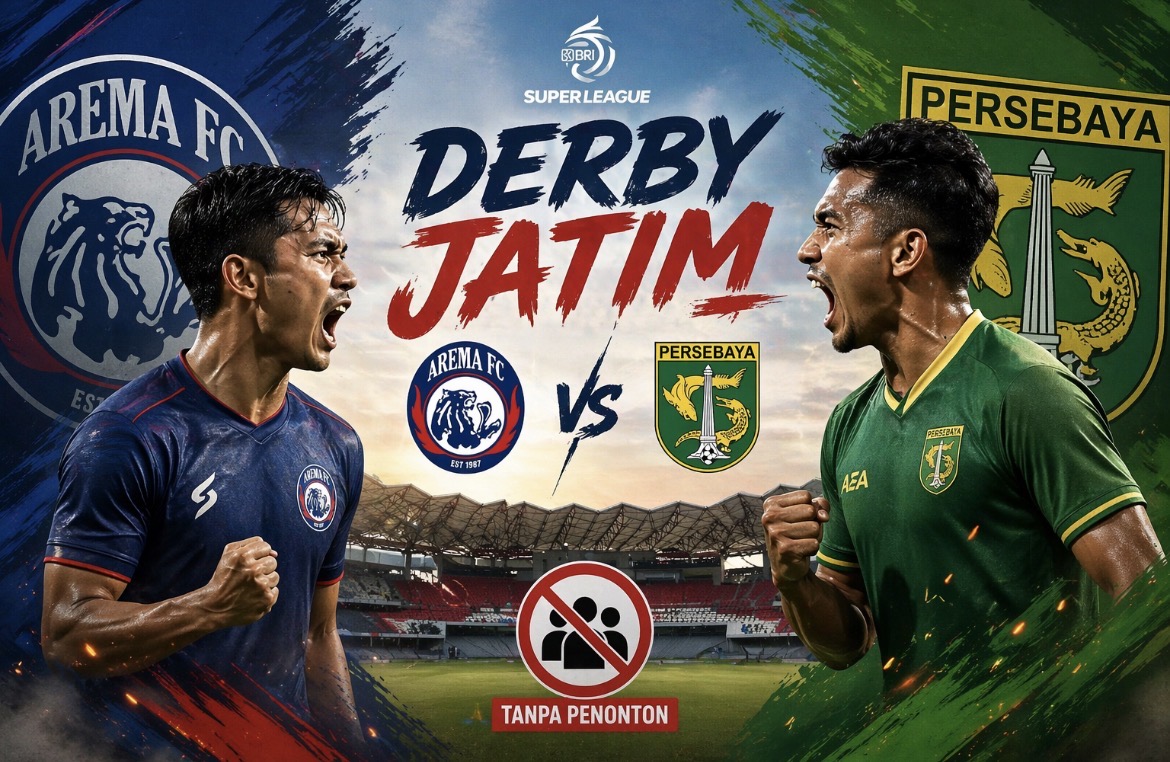 Derby Panas Dipindah ke Bali, Arema FC vs Persebaya Digelar Tanpa Penonton