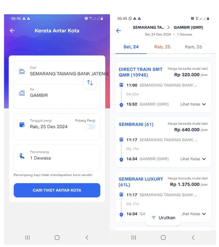 Tiket Direct Train Sudah Bisa Dipesan Lagi, Jangan Sampai Kehabisan!