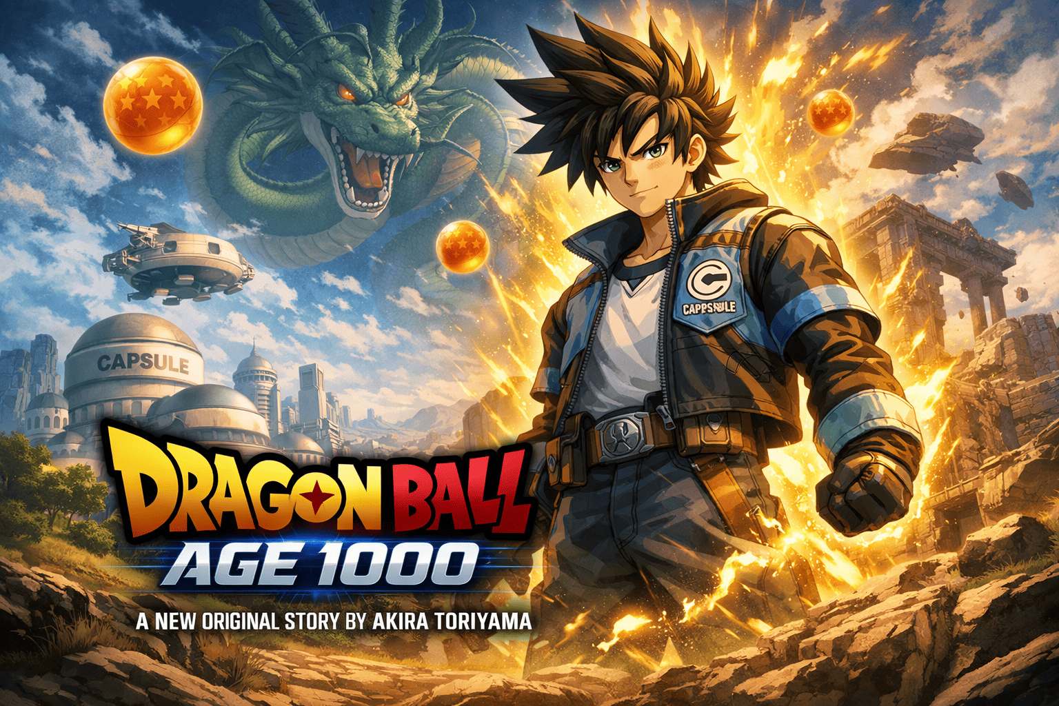 Bandai Namco Siapkan Game Dragon Ball Age 1000 dengan Karakter Orisinal dari Akira Toriyama