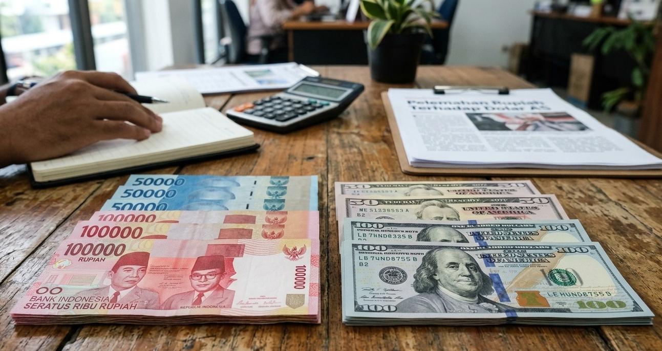 Dolar AS Melemah usai Kabar Damai AS-Iran, Rupiah Jadi Mata Uang Terkuat Asia