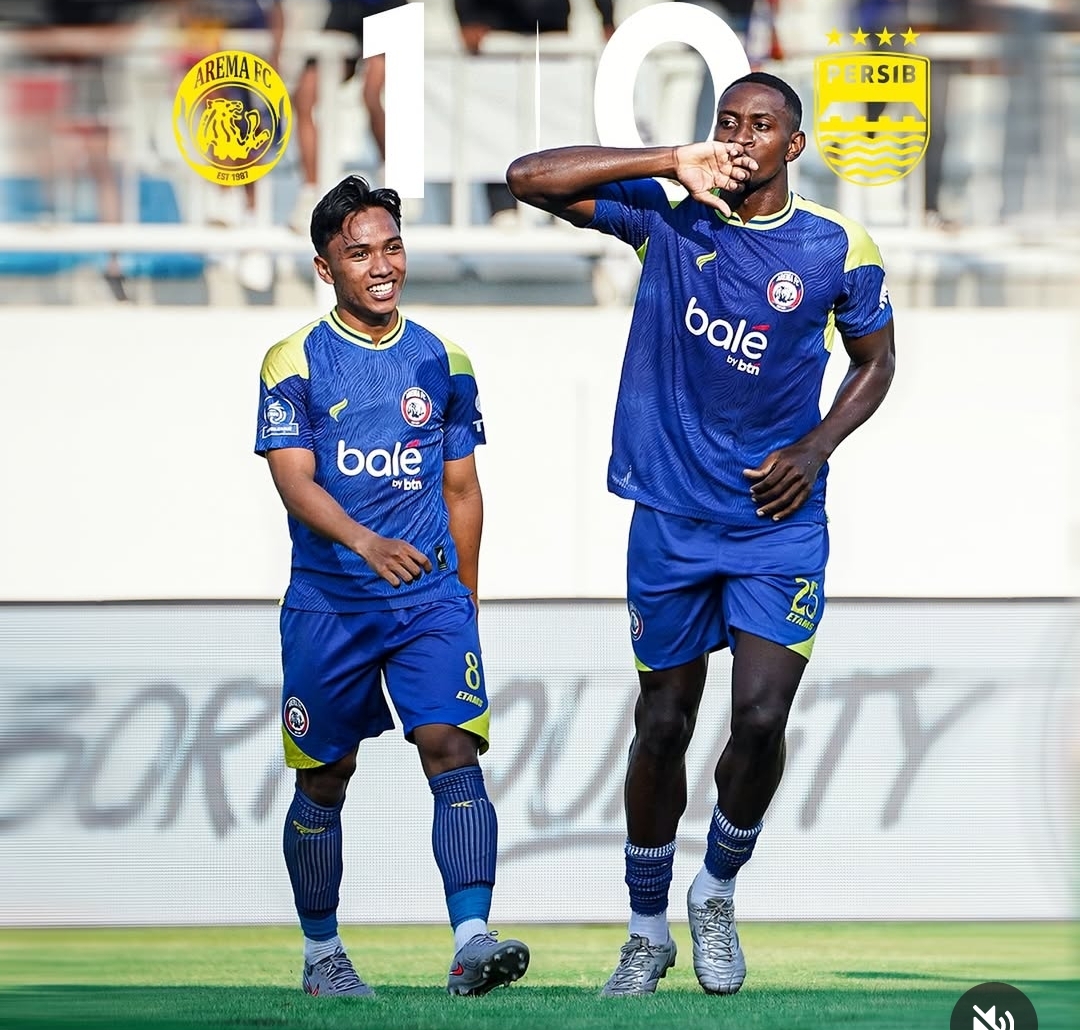 Arema FC Kembali Takluk di Kandang, Kali Ini dari Persib, Juga dengan Skor 1-2