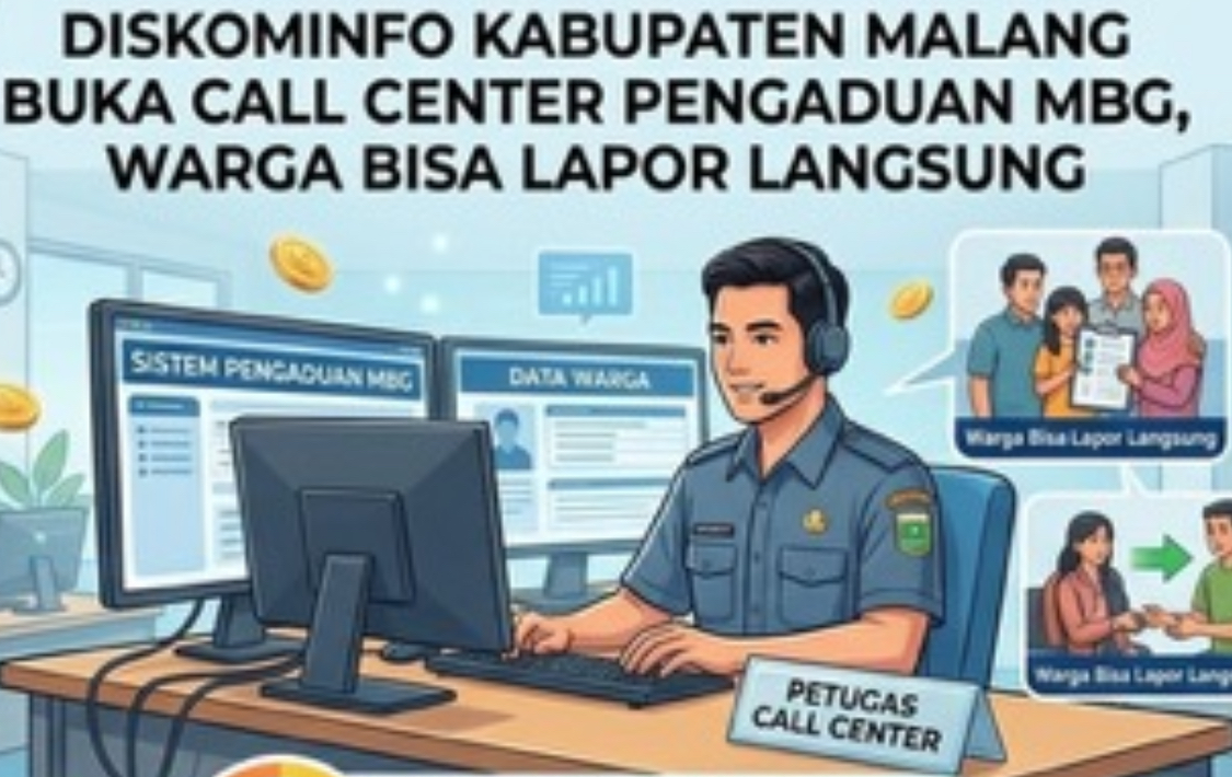 Diskominfo Kabupaten Malang Buka Call Center Pengaduan MBG, Warga Bisa Lapor Langsung