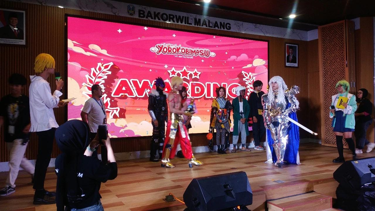 Pengemar Budaya Pop Jepang Hebohkan EJSC Malang lewat HaloWibu 5#