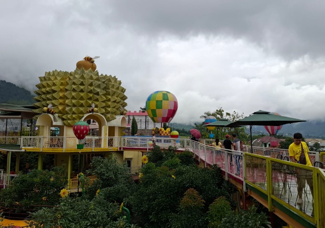 ‎Main ke Dufan, Kebun Durian yang Disulap Jadi Tempat Hits di Kota Batu  ‎