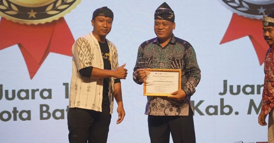 Gemilang! Kota Batu Sabet Juara 1 Inovasi Pemasaran Pariwisata