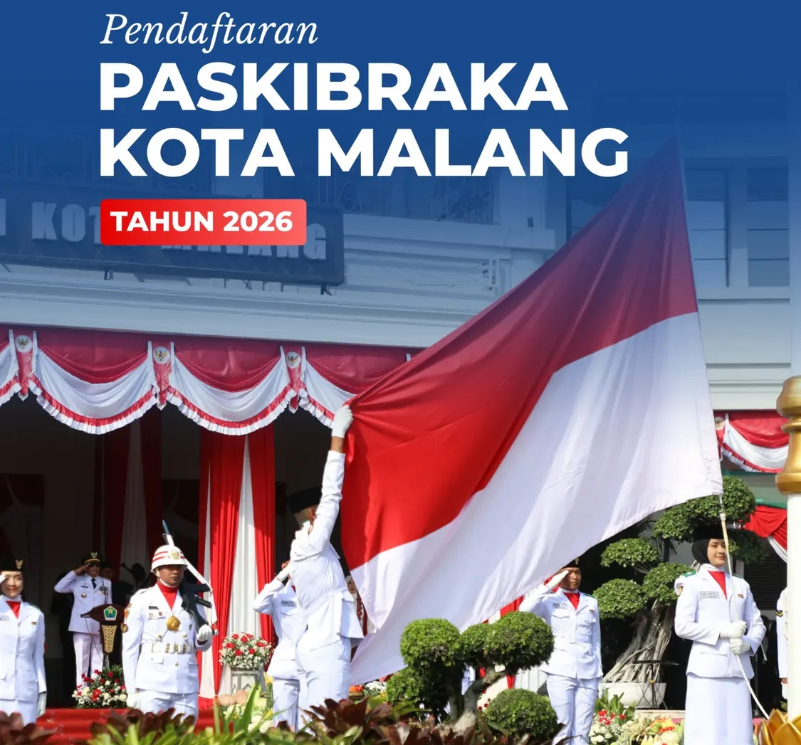 Pendaftaran Paskibraka Kota Malang 2026 Dibuka, Simak Syarat dan Ketentuannya