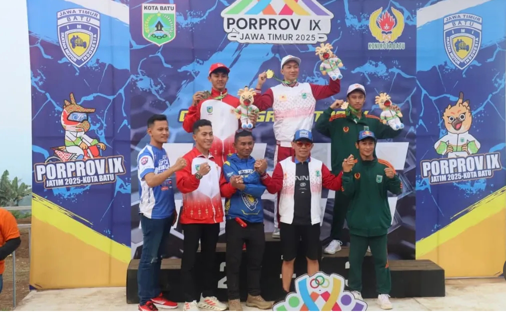 Kabupaten Malang Mulai Unjuk Gigi di Porprov IX, Sabet 3 Emas dari Ajang Motor Cross di Kota Batu