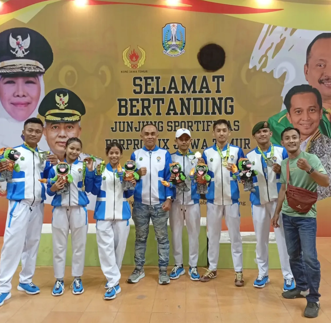 Tim IBC MMA Kota Malang Raih 7 Medali di PORPROV Jatim 2025