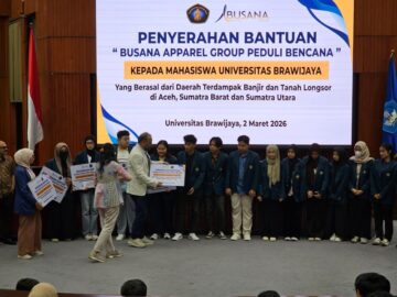 70 Mahaiswa UB Terdampak Banjir di Sejumlah Wilayah Terima Bantuan Darurat