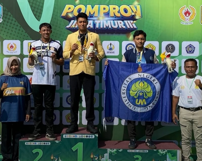 Unidha, Polinema dan STIE Malangkucecwara  Susul Pecah Telur Emas Pomprov III Jatim, Unidha Langsung Dua