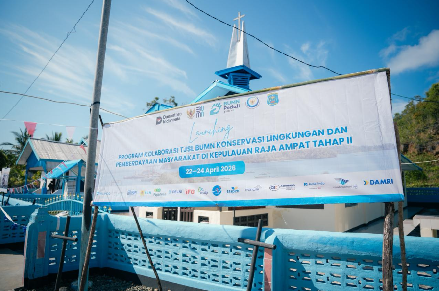 ASDP Bersama 14 BUMN Bangun Kabupaten Raja Ampat Lebih Berkelanjutan