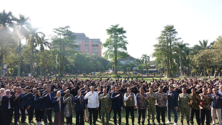 140 Mahasiswa FISIP, Termasuk 24 Mahasiswa dan 11 Dosen Asing, Ikuti program Bakti Desa 2026