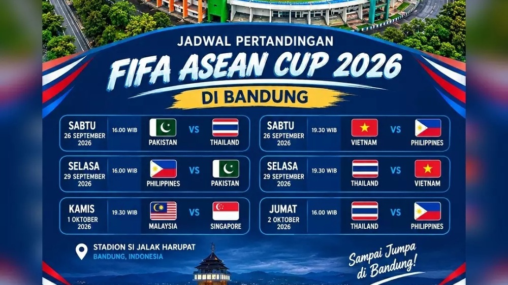 Vietnam vs Filipina di FIFA ASEAN Cup 2026, Main Jam Berapa?