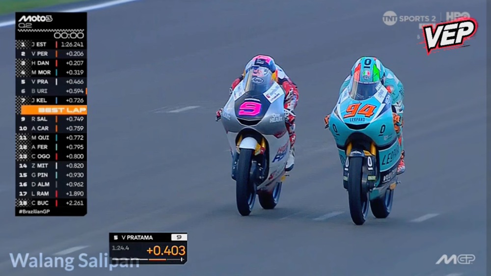 Veda Ega Pratama Dijuluki Rain Master usai Finis Keempat Moto3 Prancis 2026 di Trek Basah