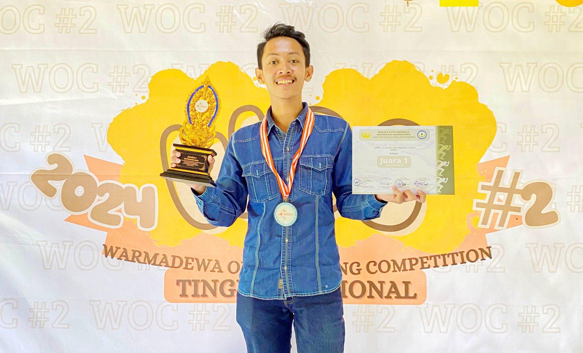 Jagoan Orienteering UM, Sempat Dikejar Anjing Saat Lomba, Tetap Juara