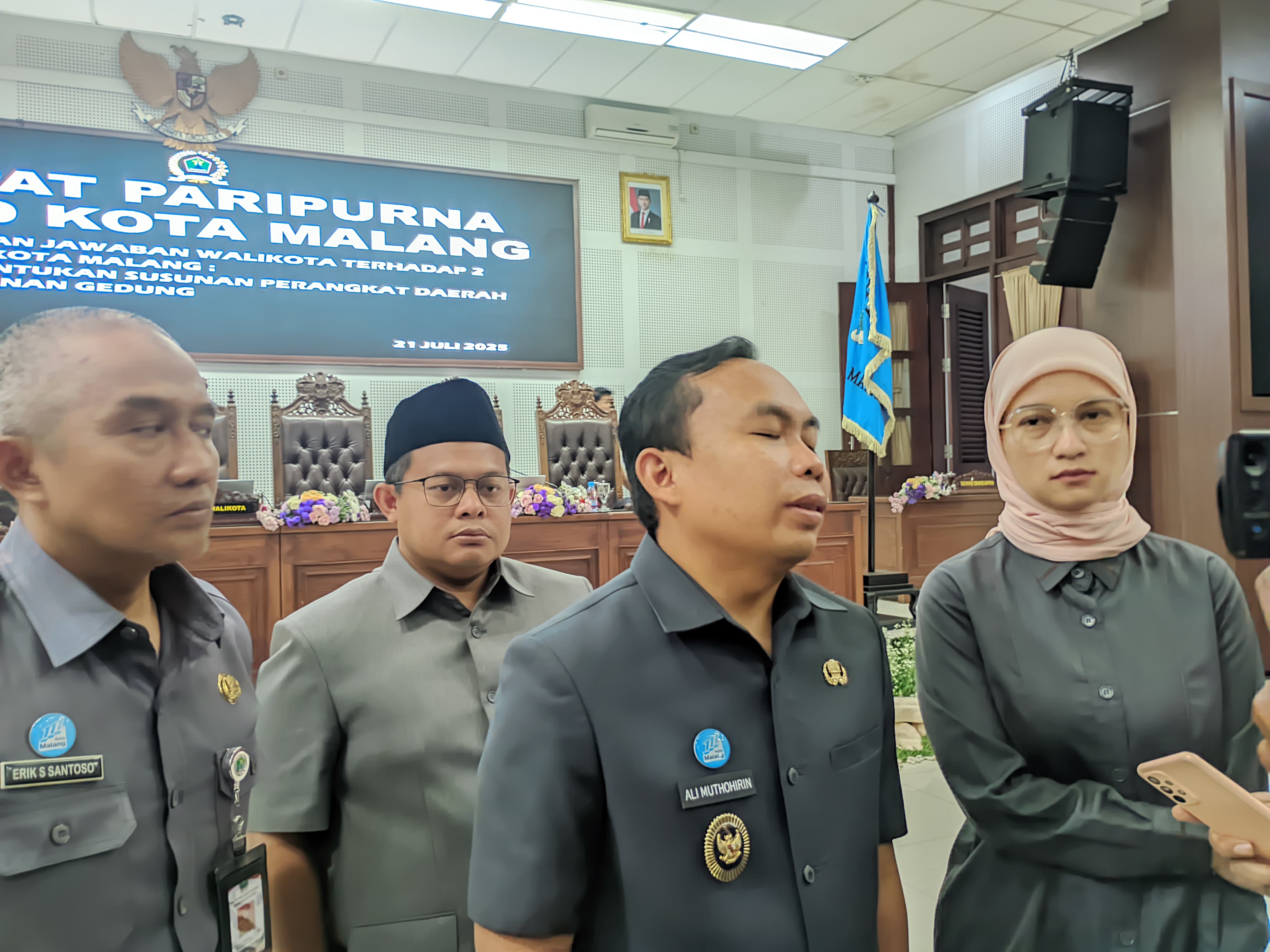 Pemkot Malang Rancang Pembentukan Dinas Baru, DPRD Minta Kajian Komprehensif