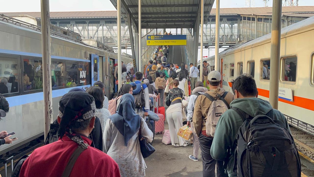 26.961 Penumpang Gunakan Kereta Api di Stasiun Malang Selama Libur HUT ke-80 RI
