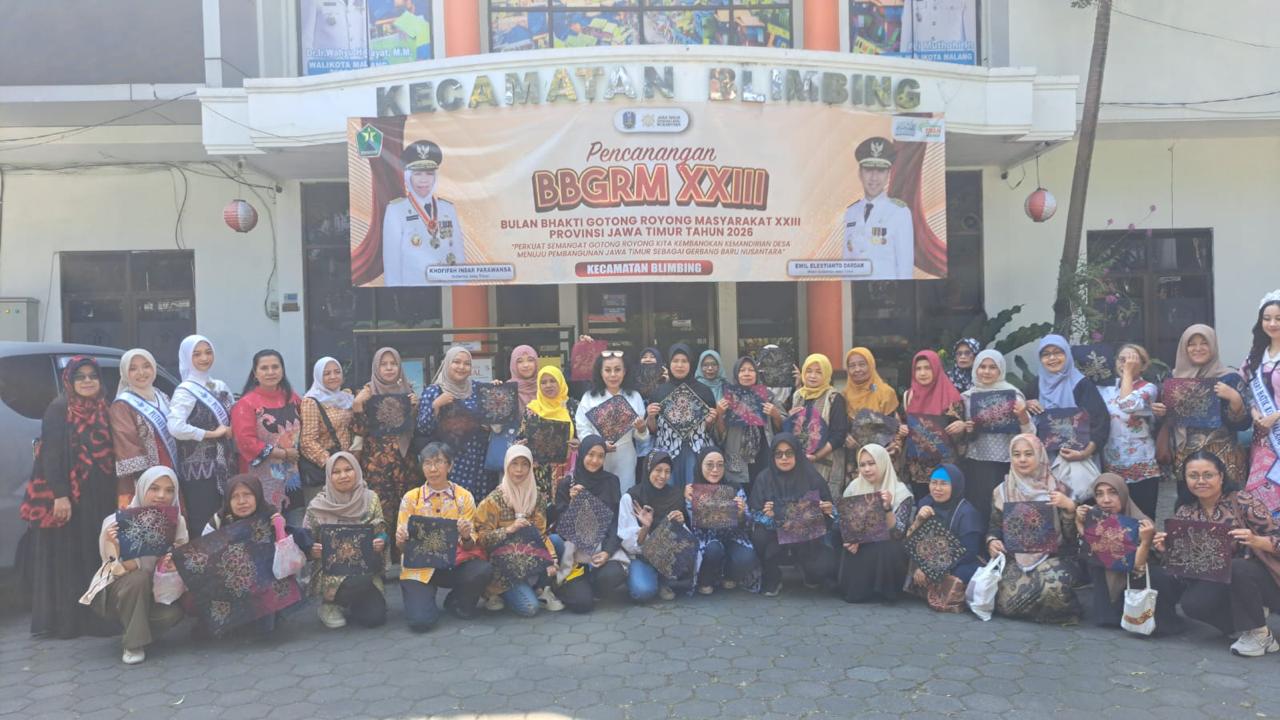 APBKM Cetak Pembatik Baru, 30 Warga Blimbing Digembleng Perkuat Batik Khas Kota Malang