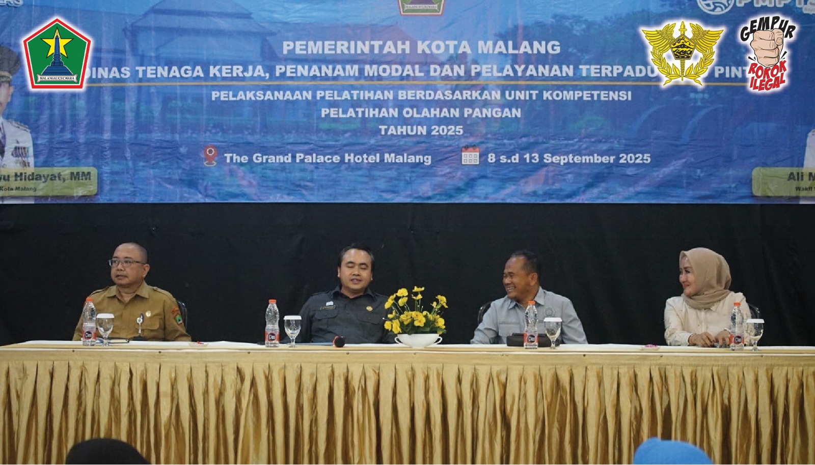 Disnaker-PMPTSP Kota Malang Bekali Pekerja Rokok dengan Keterampilan Olahan Pangan