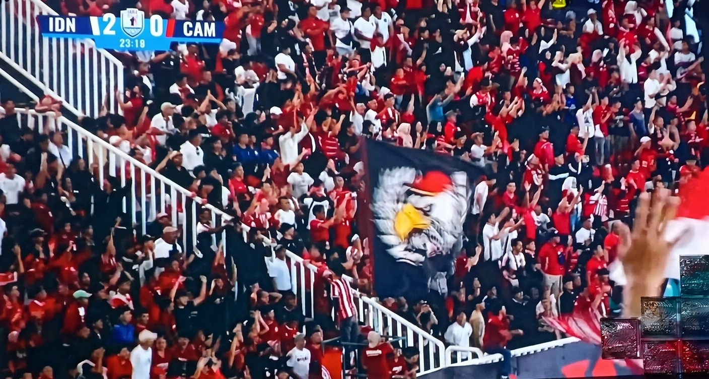 Babak Pertama: Timnas Indonesia Tampil Dominan, Unggul 3-0 atas Kamboja 
