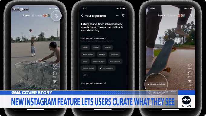 Instagram Tambah Fitur Your Algorithm, Berikan Kontrol Algoritma Reels kepada User
