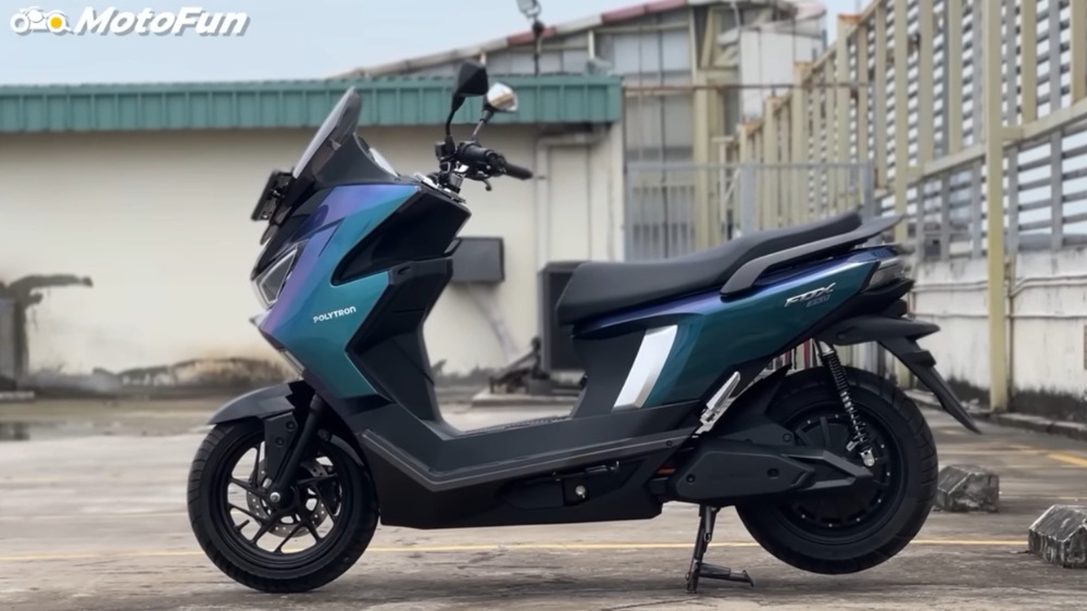 Polytron Fox 350 Resmi Meluncur, Motor Listrik Rp15 Jutaan dengan Fitur Cruise Control