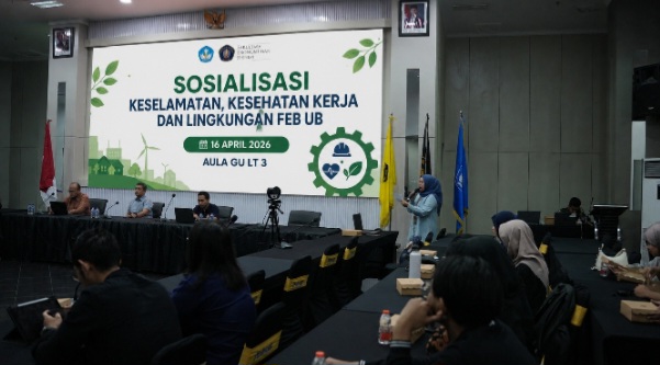 FEB UB Gelar Sosialisasi dan Kampanye K3L kepada Mahasiswa