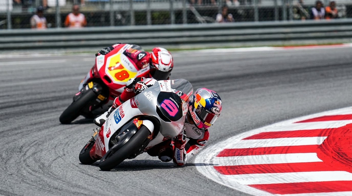 Veda Ega Pratama P2 di FP1 Moto3 San Marino? Ternyata Cuma Hoaks