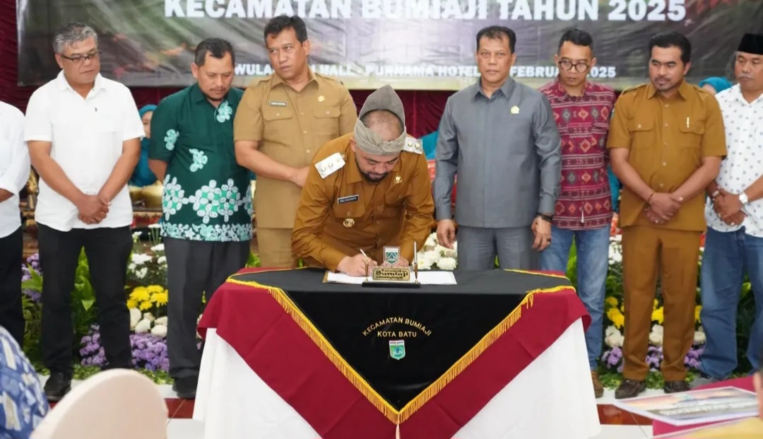 Hadiri Musrenbang Kecamatan  Bumiaji, Wawali Batu Janji Kawal Seluruh Usulan