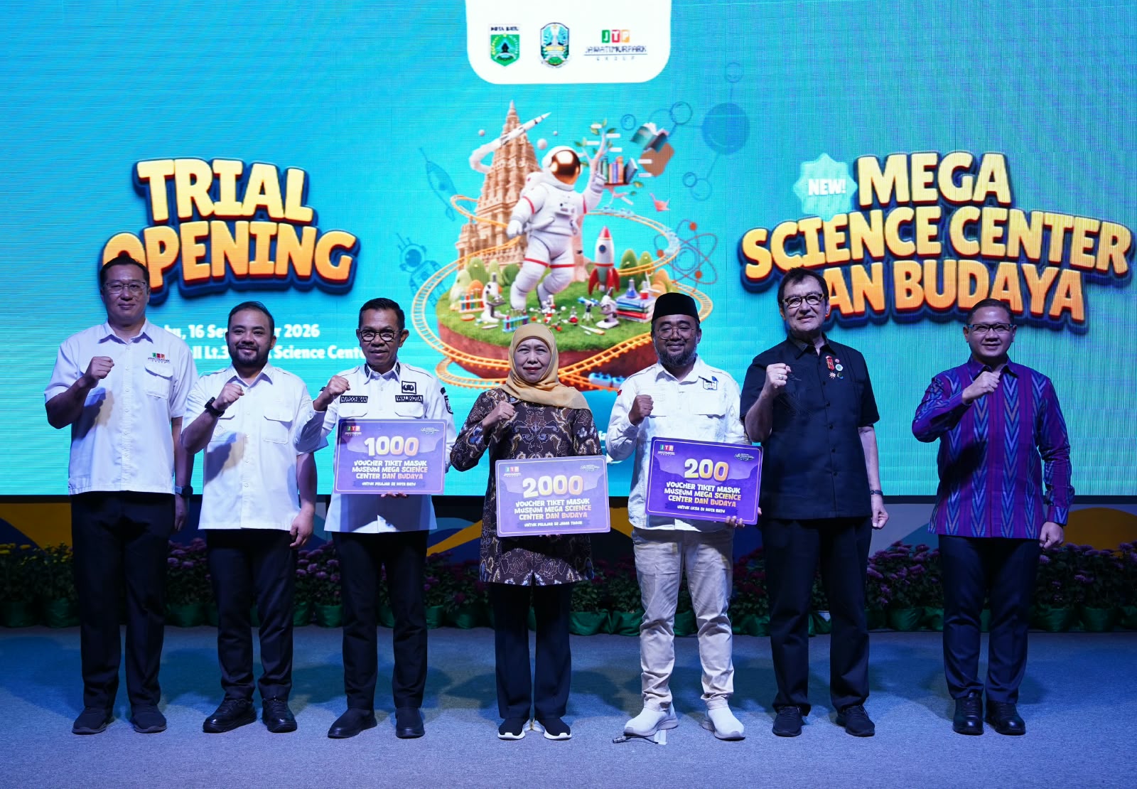 JTP Group Bagikan 3.200 Tiket Gratis Mega Science Center untuk Pelajar dan Anak LKSA