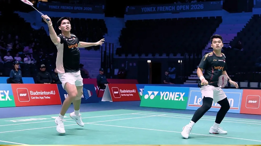 Hasil French Open 2026: Leo/Daniel Menang, Raymond/Joaquin Tantang Sabar/Reza