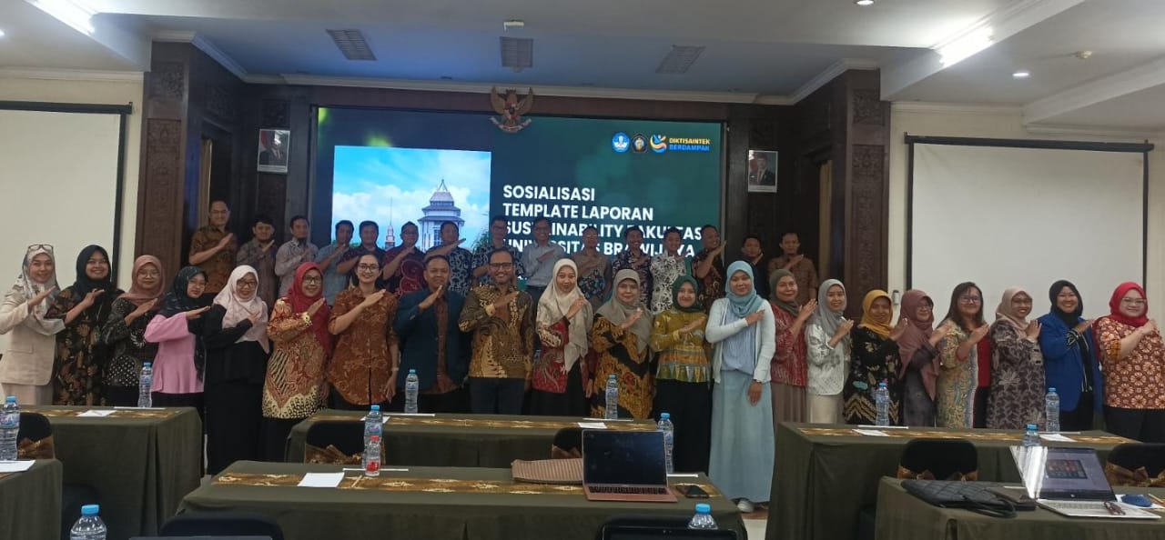 UB Gelar Sosialisasi Template Laporan SDGs Fakultas untuk Mewujudkan Komitmen sebagai Kampus Berdampak